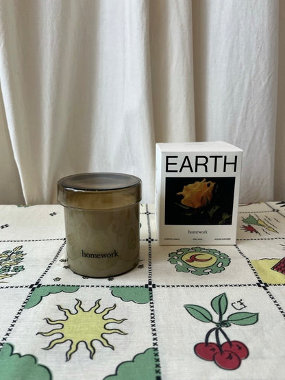 HOMEWORK CANDLE EARTH