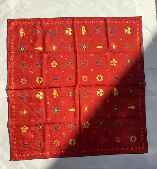 CHERRY FLIPS MONSHO SCARF POMPEII