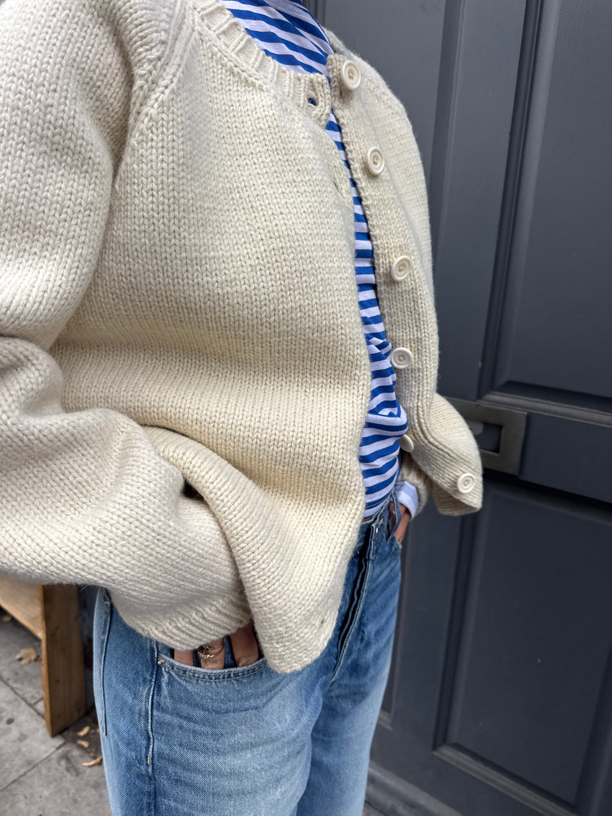 YETTON RAGLAN CARDIGAN