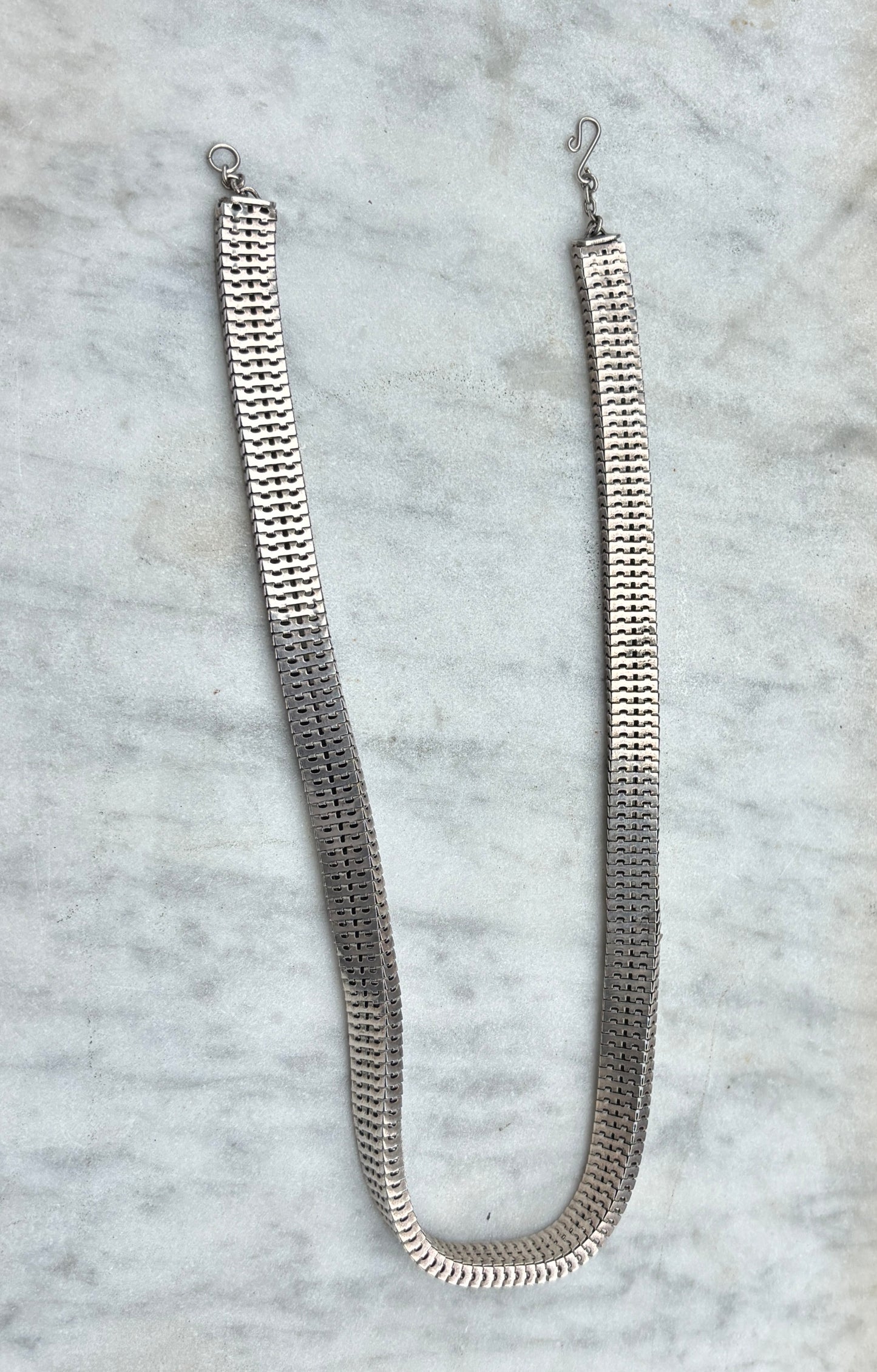 SANCROSANCT 925 SILVER THICK SNAKE CHAIN