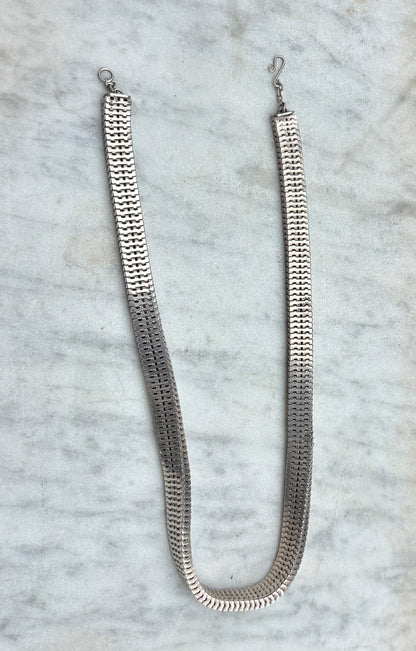 SANCROSANCT 925 SILVER THICK SNAKE CHAIN