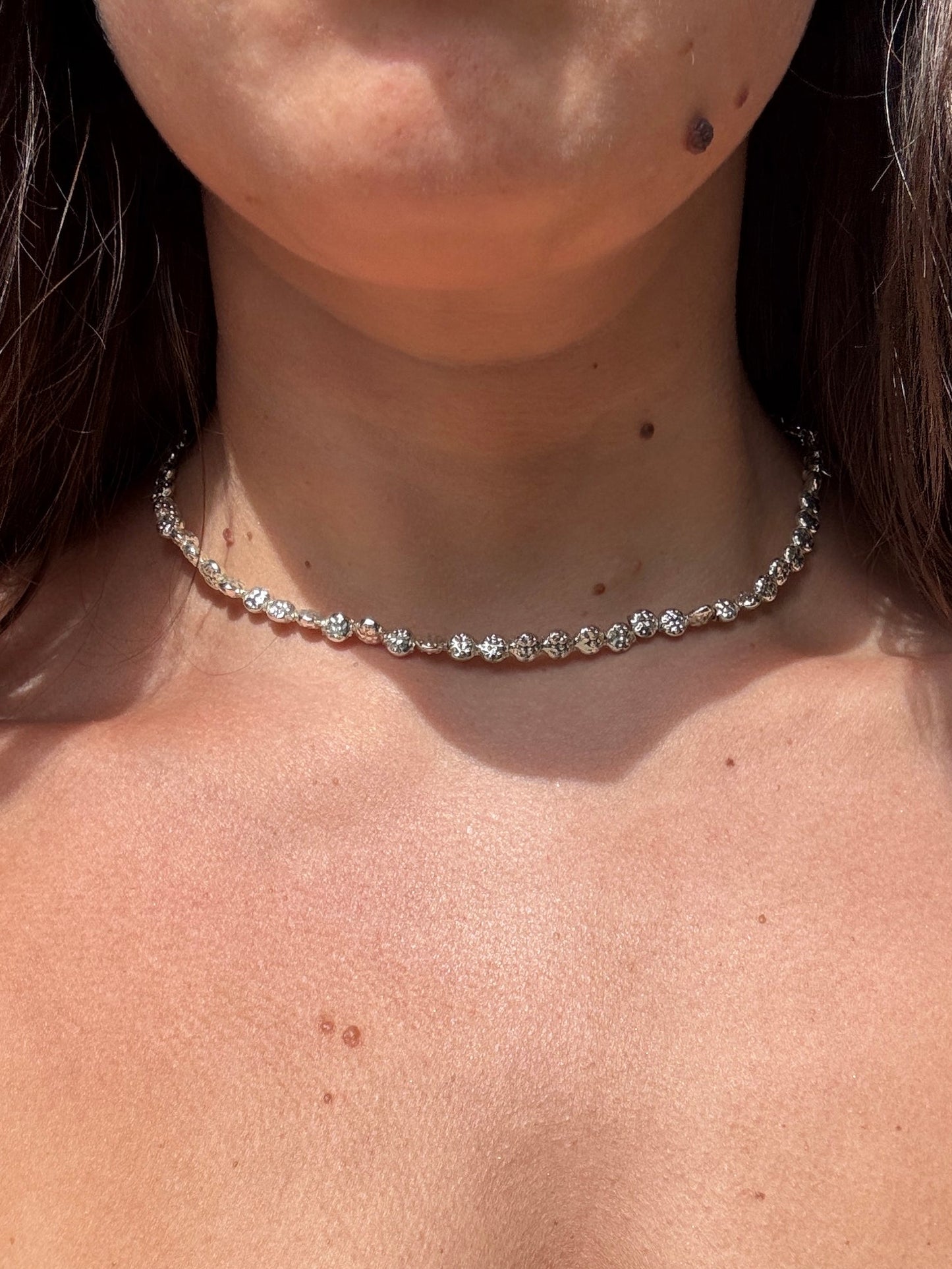 SISI JOIA PASTILLE NECKLACE - SILVER