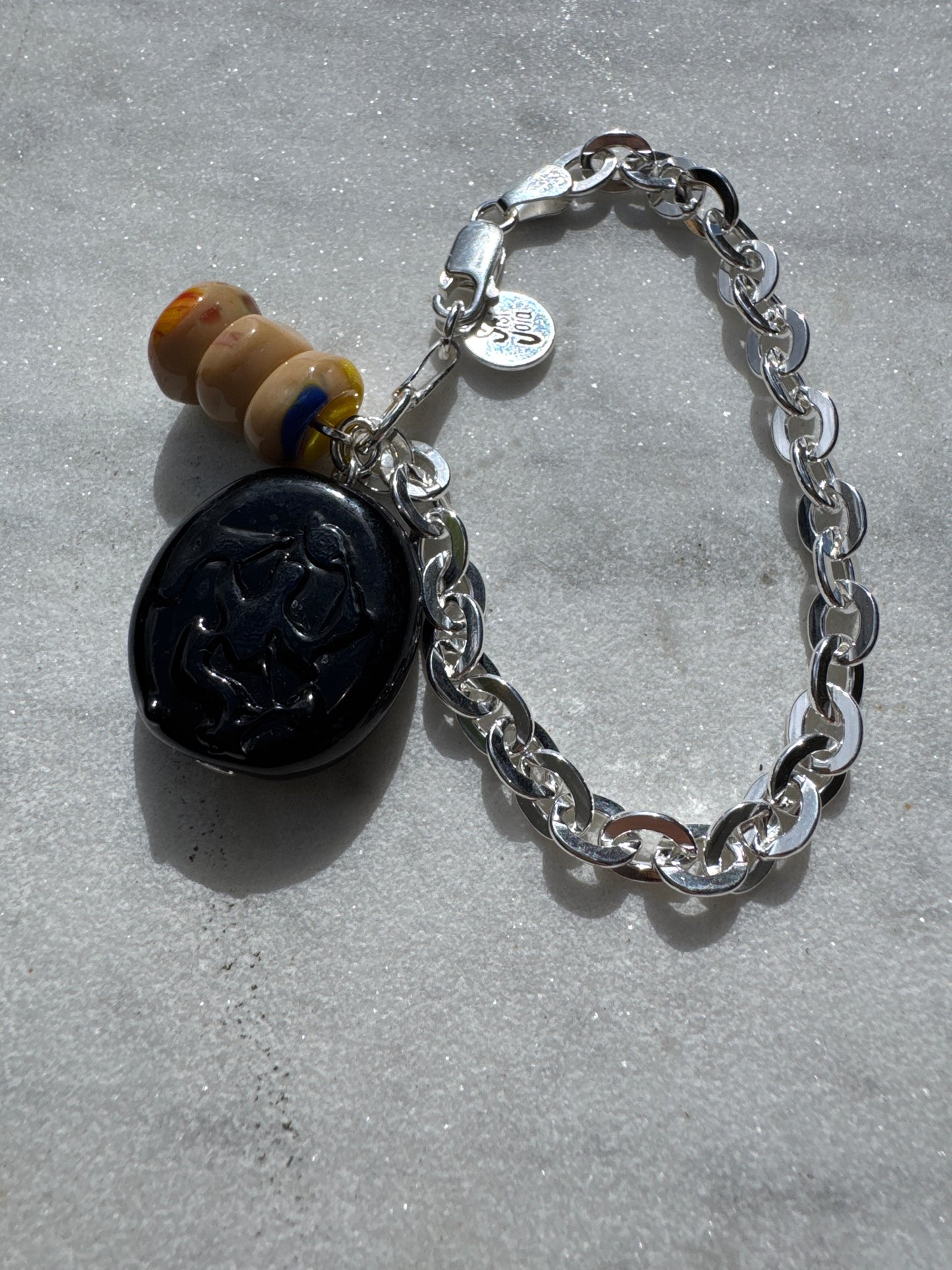 SISI JOIA PONI BRACELET - BLACK/MULTI