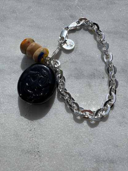 SISI JOIA PONI BRACELET - BLACK/MULTI