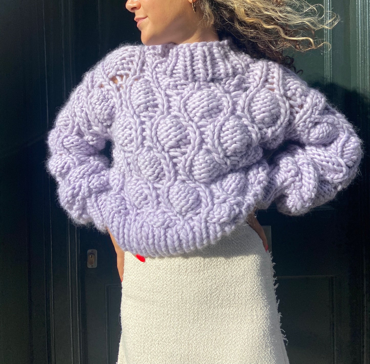 ROSEKUMO LILAC FUGU JUMPER