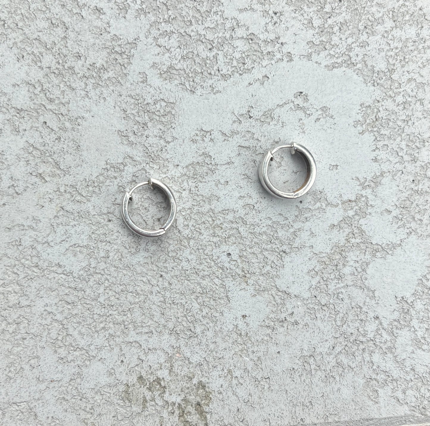 SACROSANCT SMALL HUGGY HOOP EARRINGS