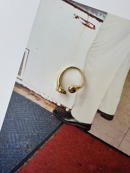 ARIYA VENUS CUFF RING GOLD