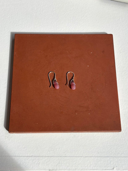 SISI JOIA MINI BROTE EARRINGS - OPALINE PINK