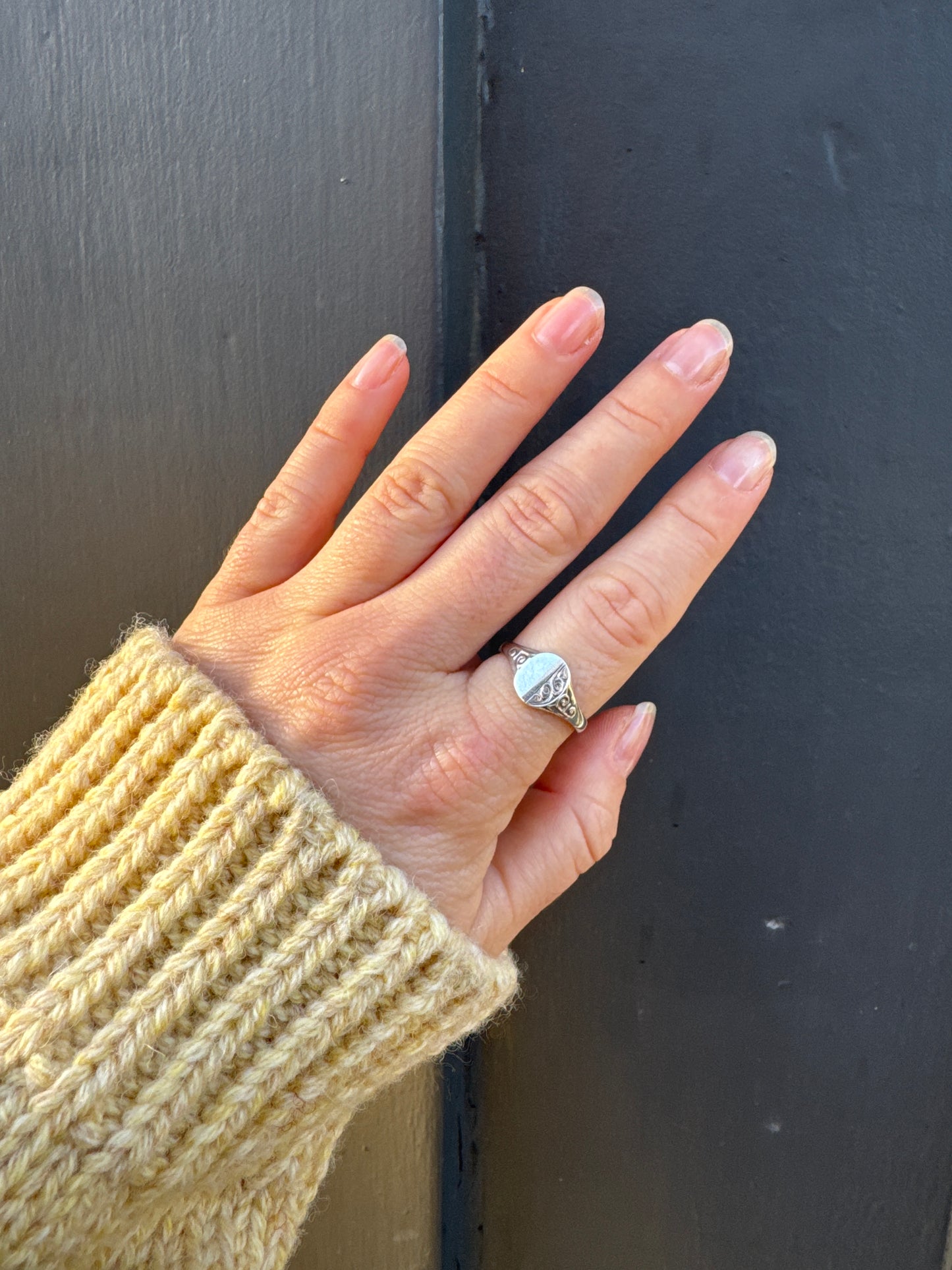 SACROSANCT CIRCULAR SIGNET