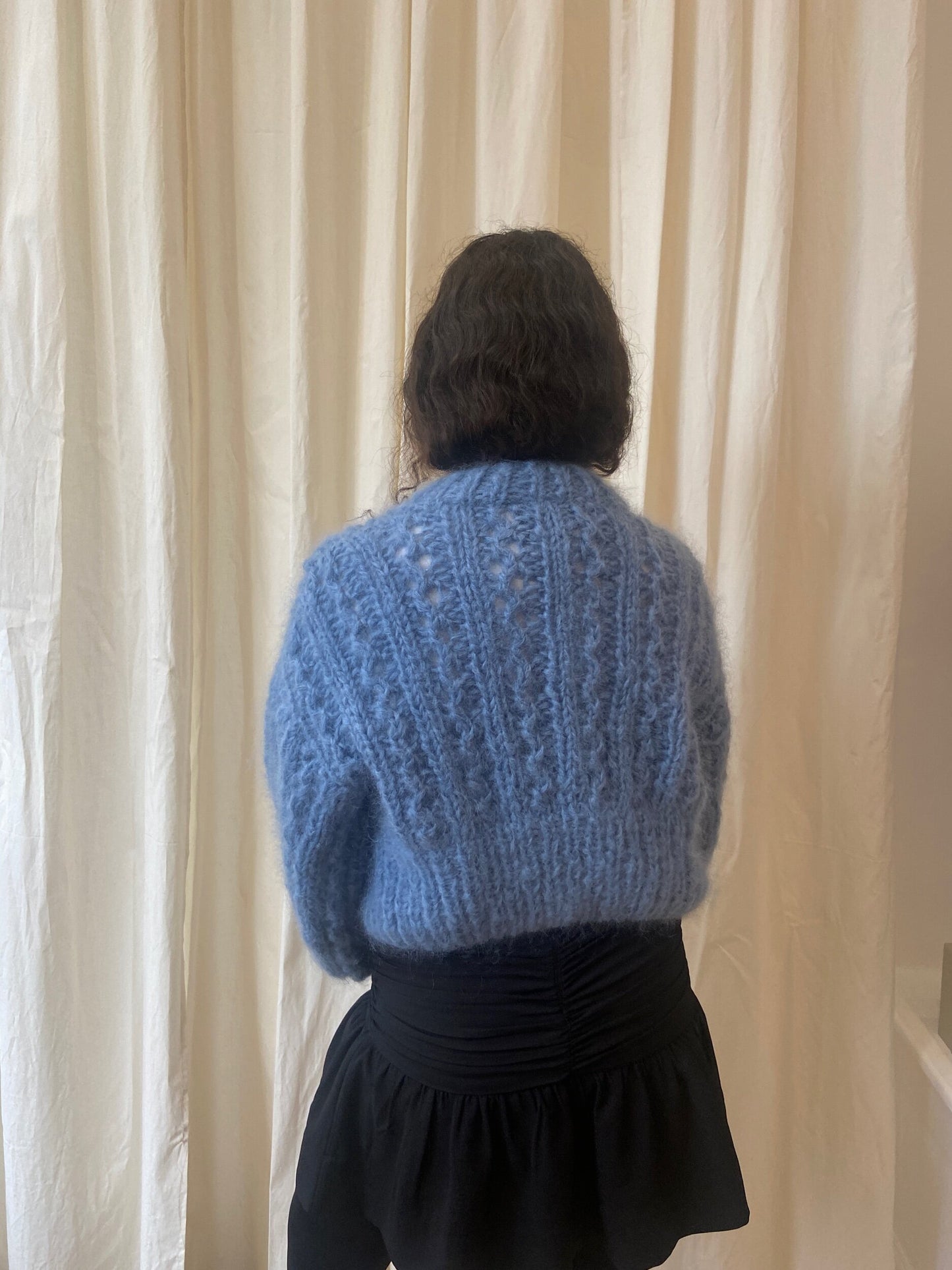 ROSEKUMO MAMMA CARDIGAN BLUE