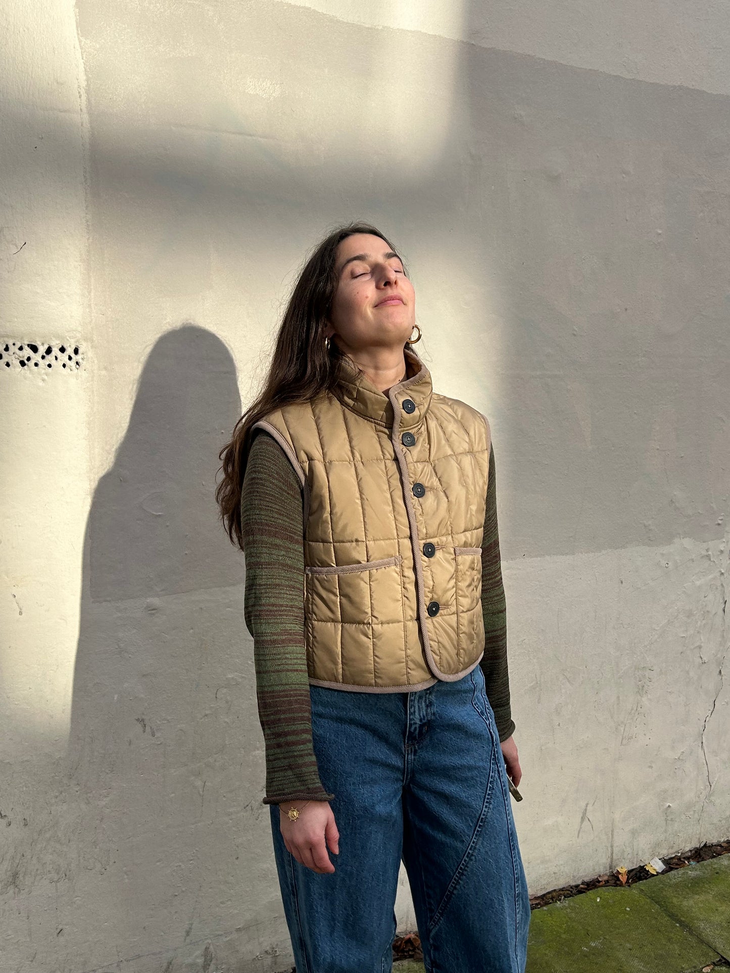 LAVENHAM CROPPED COCOON MICKFIELD OCHRE