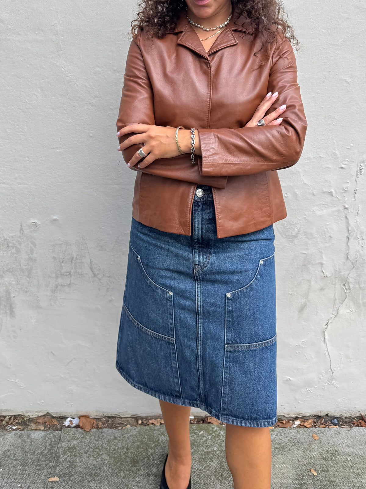DALA WORKERS SKIRT ARCHIVE BLUE