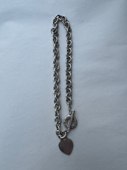 SACROSANCT TIFFANY LINK HEART CHAIN