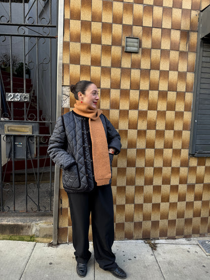 YETTON SCARF -  AMBER