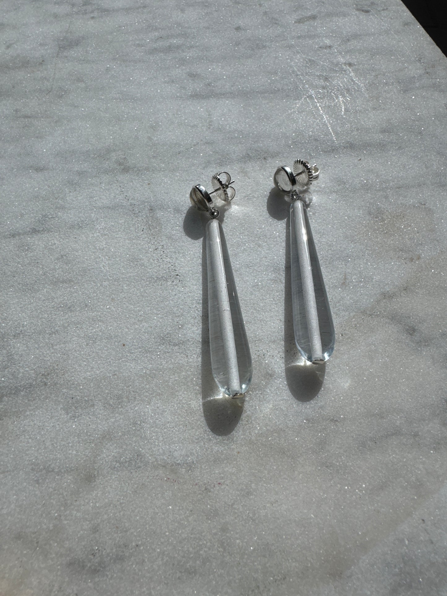 SISI JOIA MARYAM EARRINGS CLEAR