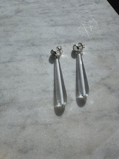 SISI JOIA MARYAM EARRINGS CLEAR