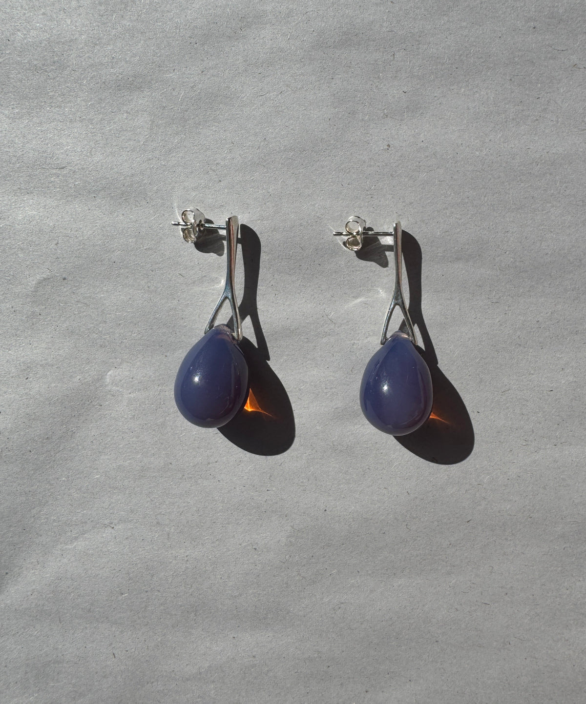 SISI JOIA GOTA NAIL EARRINGS - OPALINE LILAC