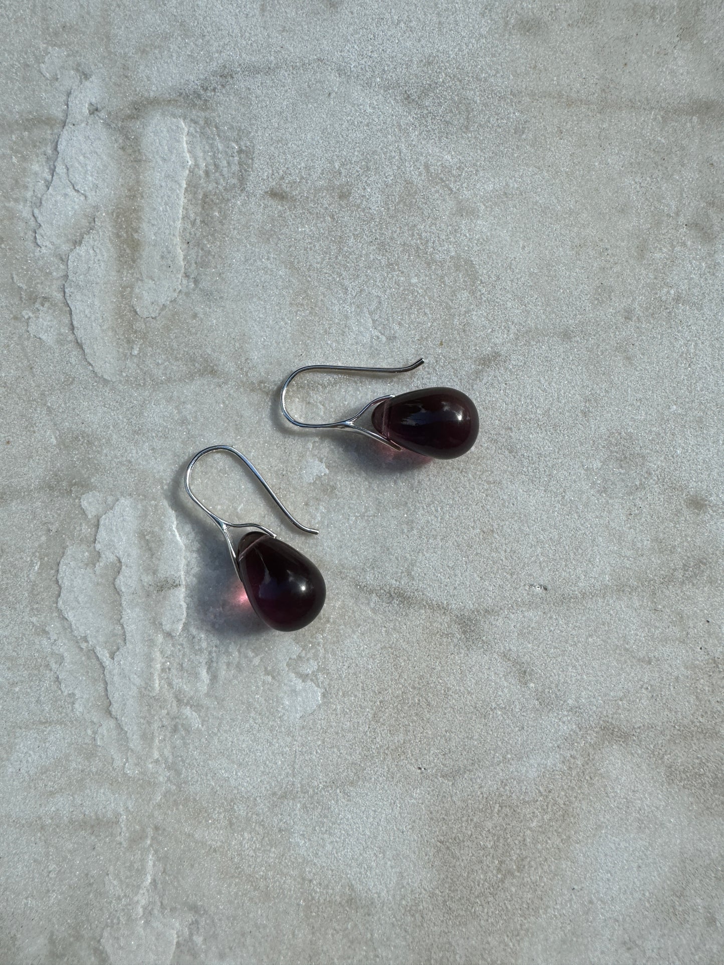 SISI JOIA GOTA EARRINGS PURPLE