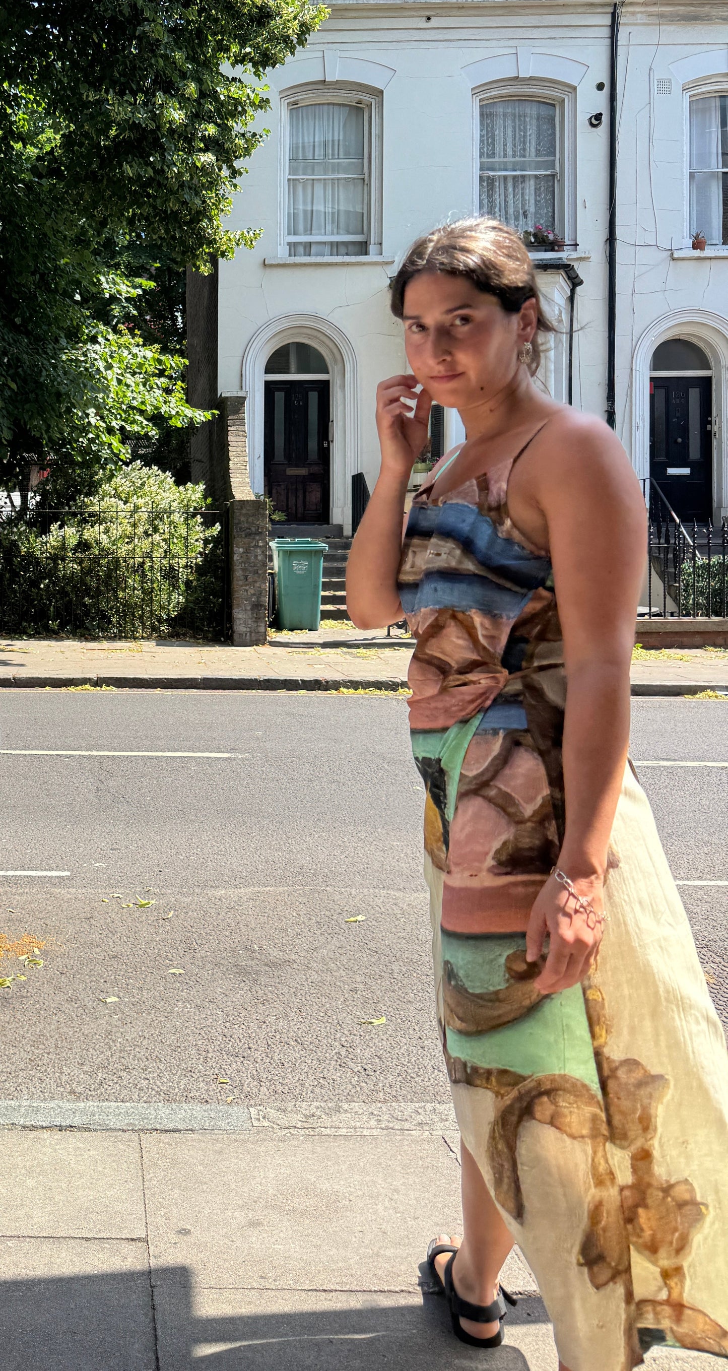 MOUZAHRES - L'ORACOLO WRAP DRESS