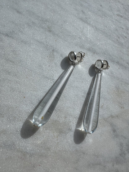 SISI JOIA MARYAM EARRINGS CLEAR