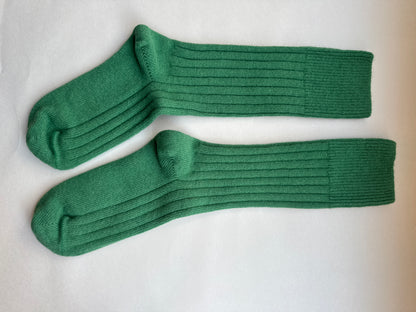 PAIRS BED SOCKS MERINO VILLAGE GREEN
