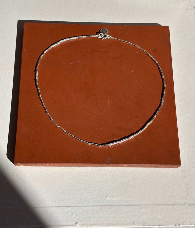 SISI JOIA LINE NECKLACE SILVER