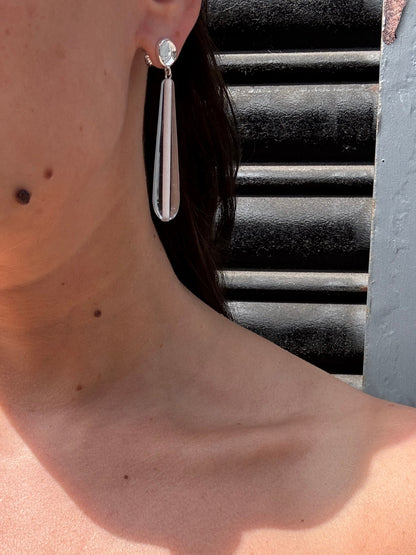 SISI JOIA MARYAM EARRINGS CLEAR