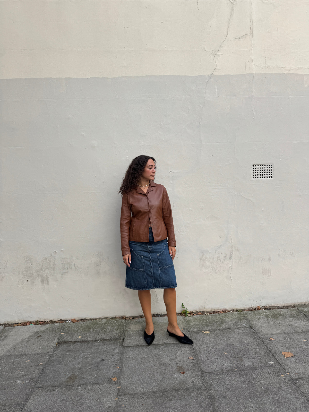 DALA WORKERS SKIRT ARCHIVE BLUE