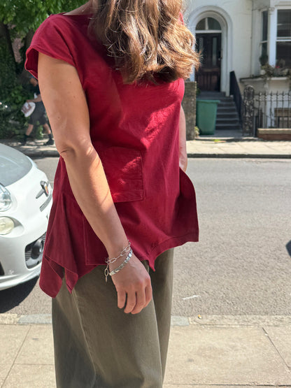 GINA CORRIERI TEE RED