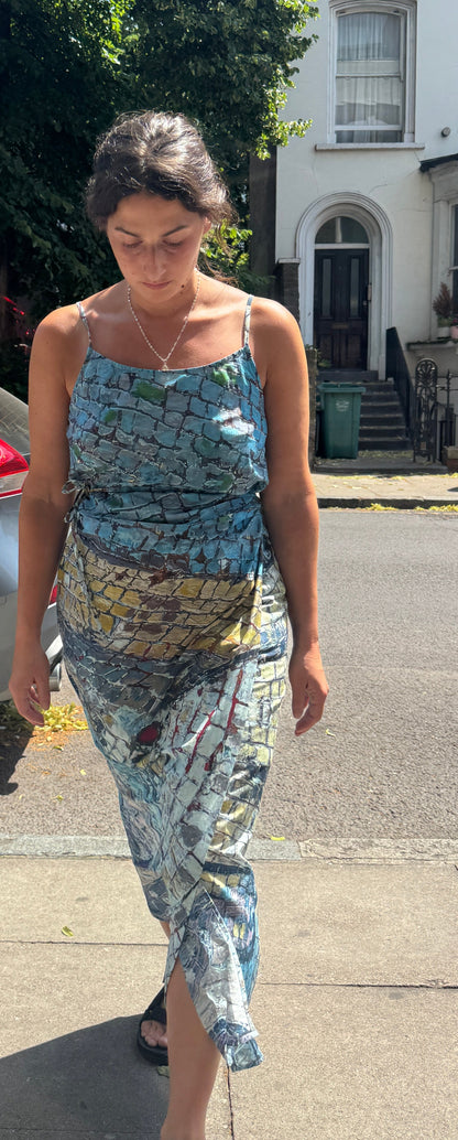 MOUZAHRES - THEODORA WRAP DRESS