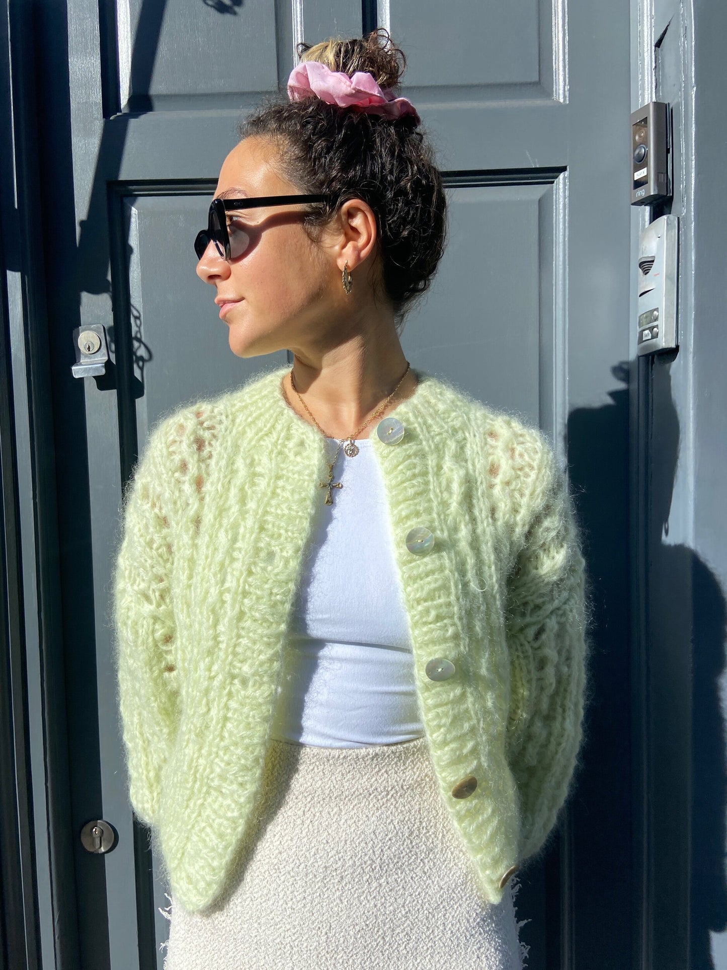 ROSEKUMO MELON CARDIGAN