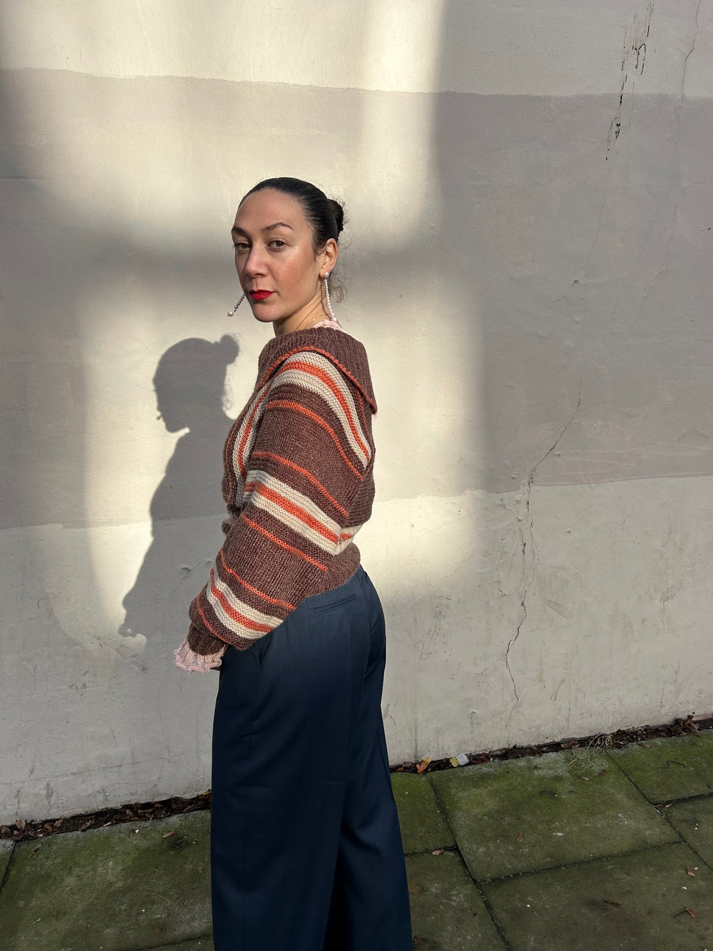 SK VINTAGE HAND KNITTED TOP