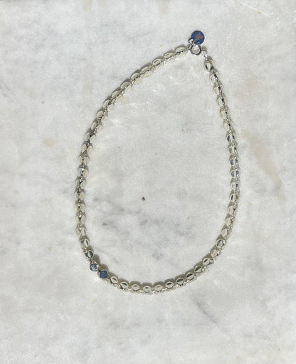 SISI JOIA TRIANGLE NECKLACE - SILVER