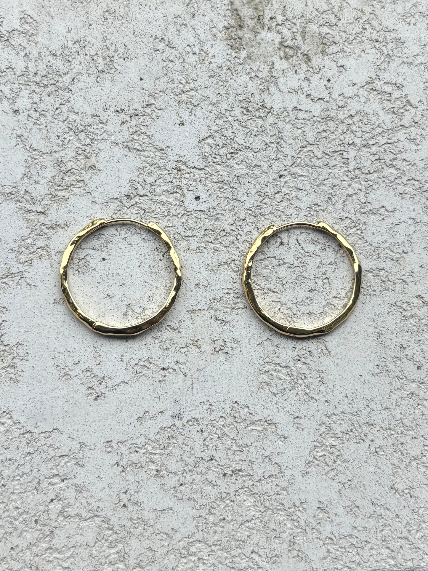 ARIYA NYLA HOOP EARRINGS GOLD