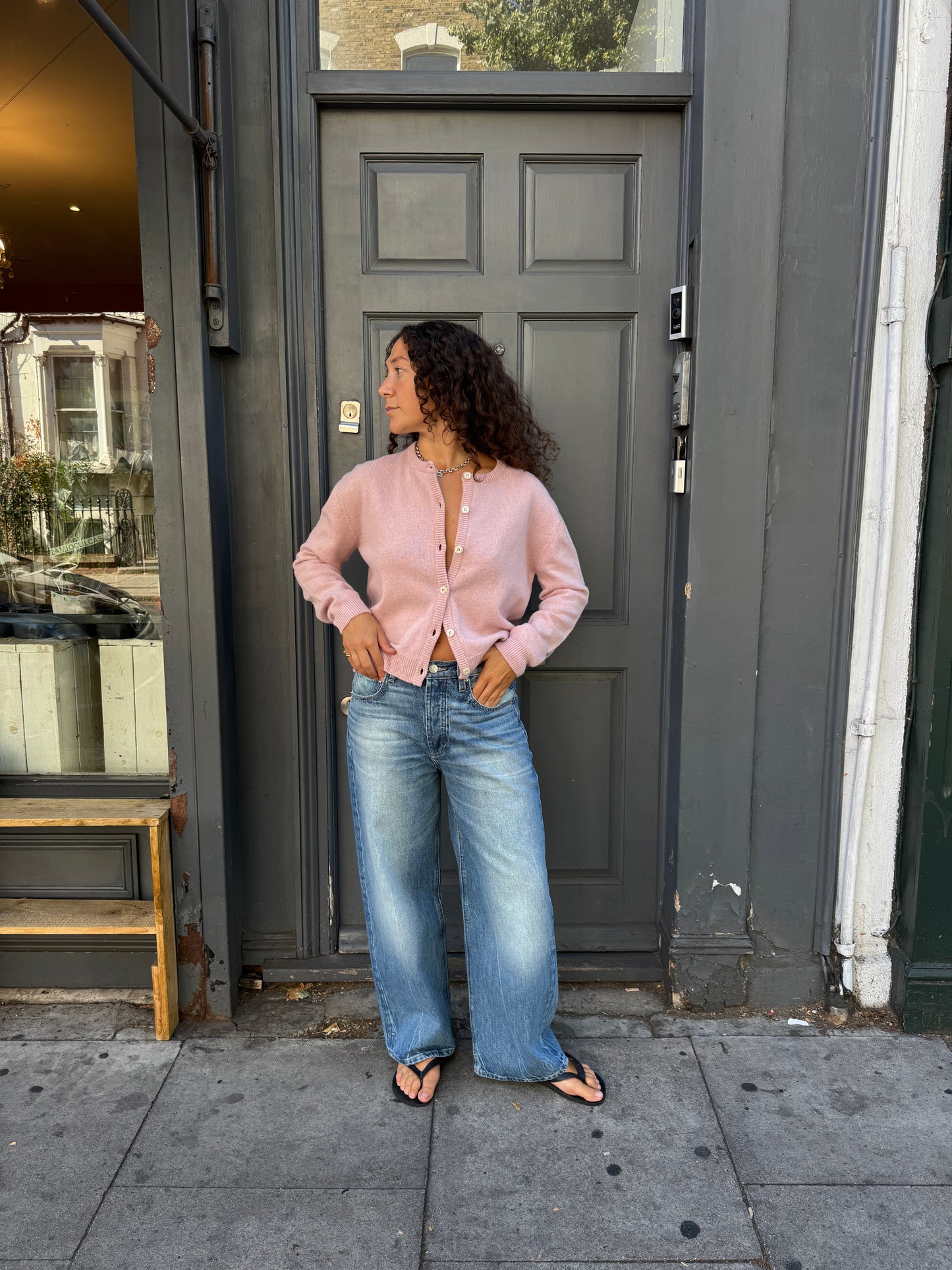 THE GATHER - PINK POPPY CARDIGAN