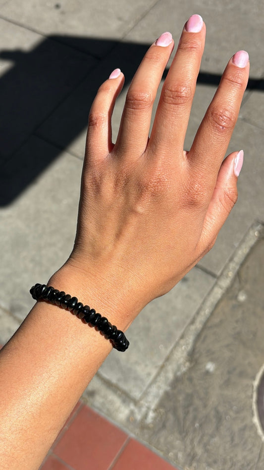 SISI JOIA REMAINS BRACELET - BLACK