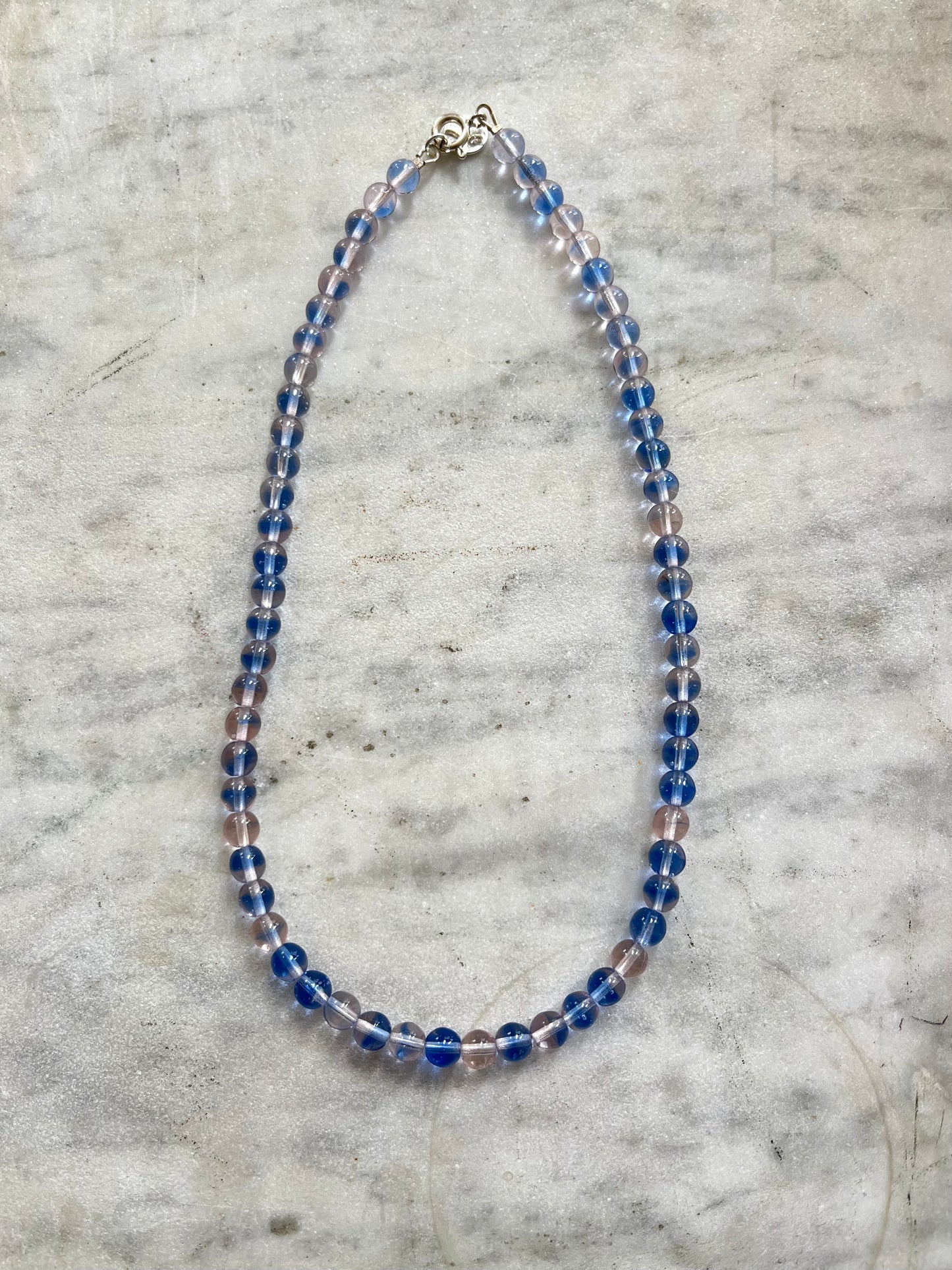 SISI JOIA PALLAS NECKLACE PINK AND BLUE