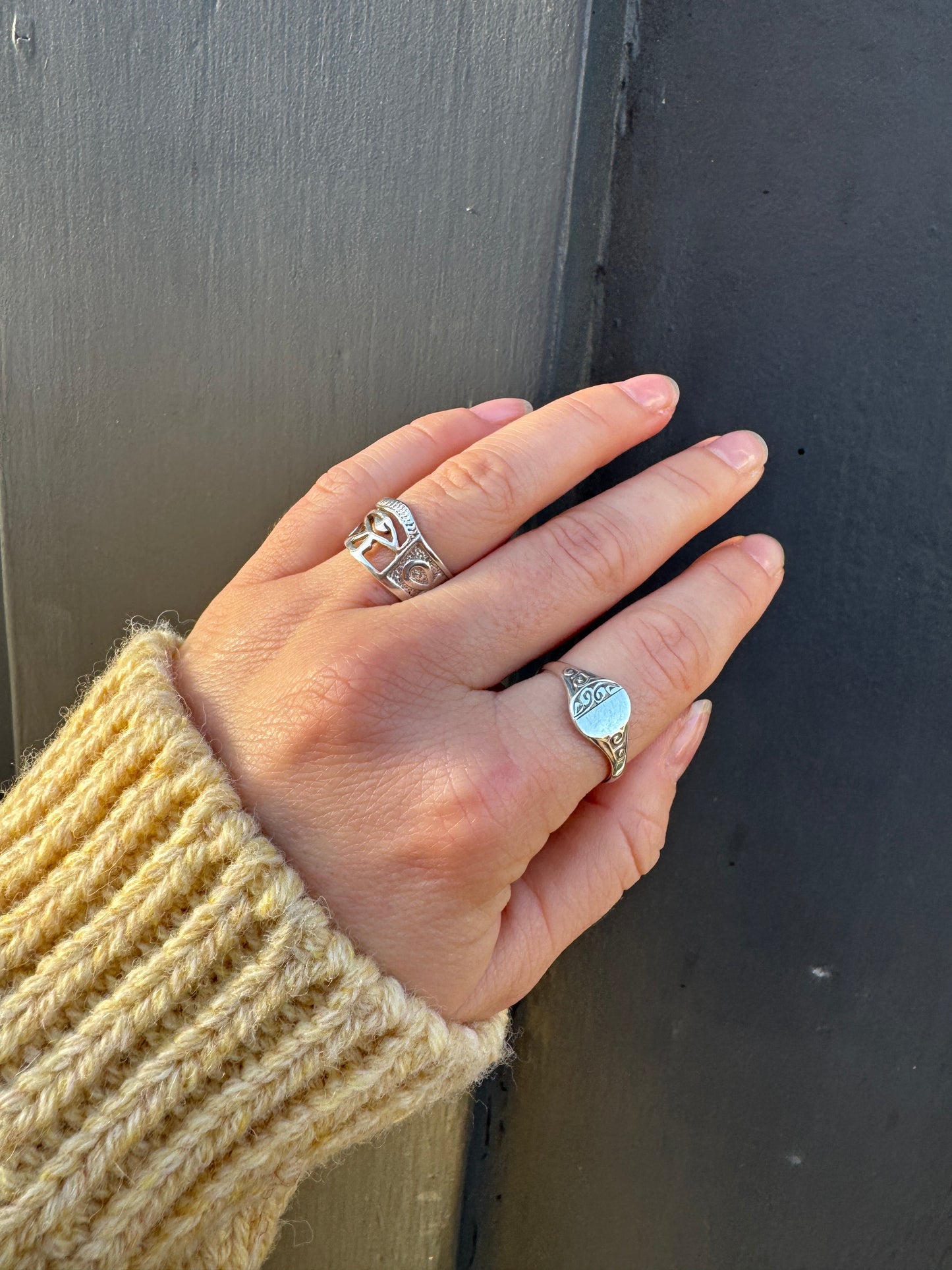 SACROSANCT CIRCULAR SIGNET