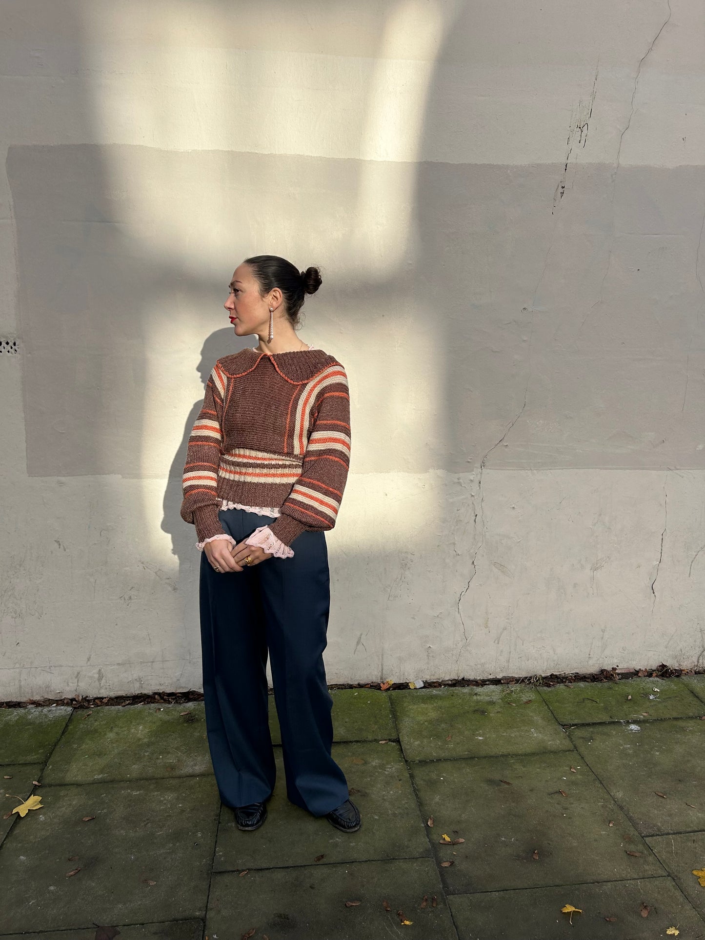 SK VINTAGE HAND KNITTED TOP