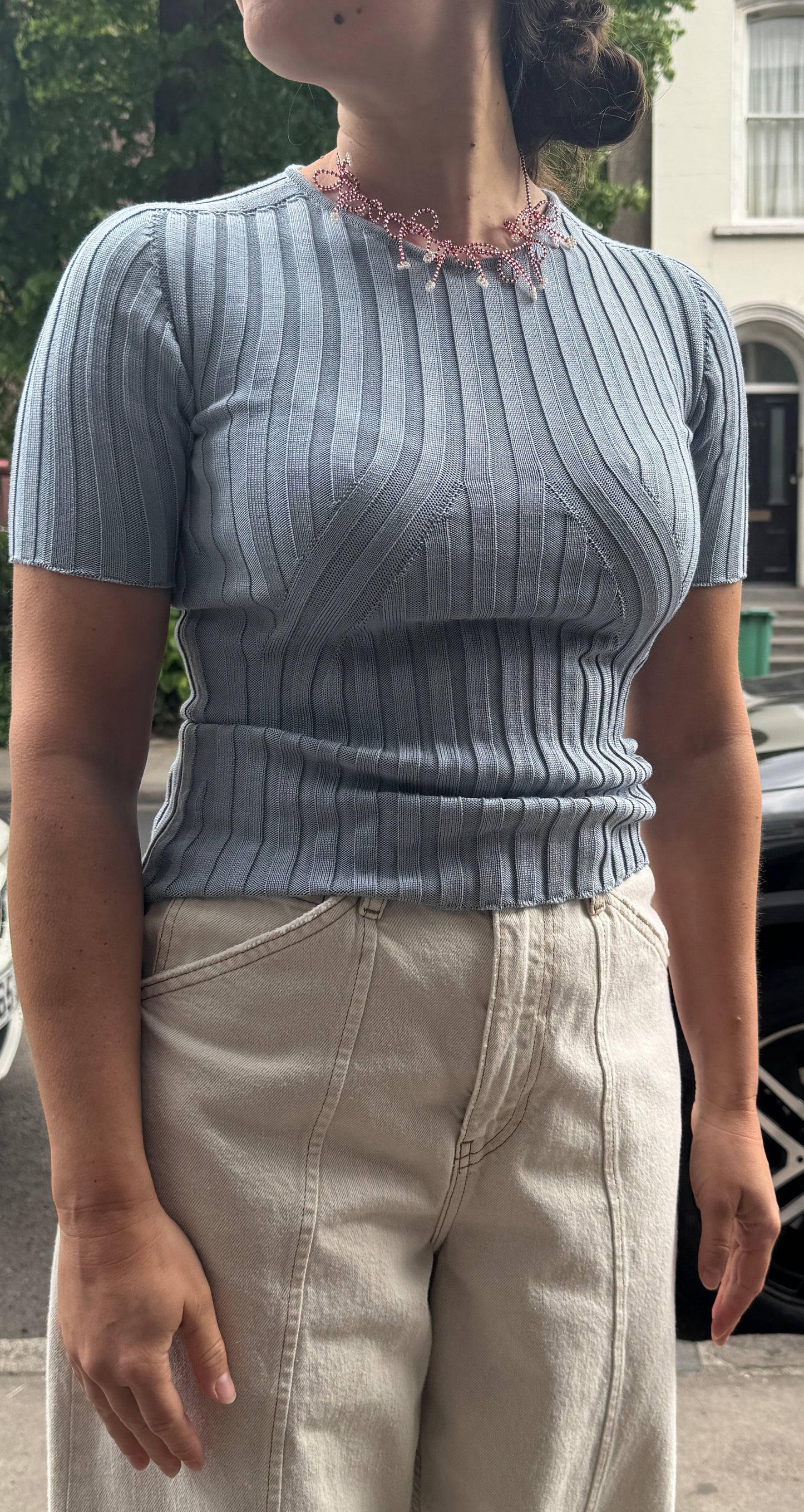 SBJ AYA TOP BLUE