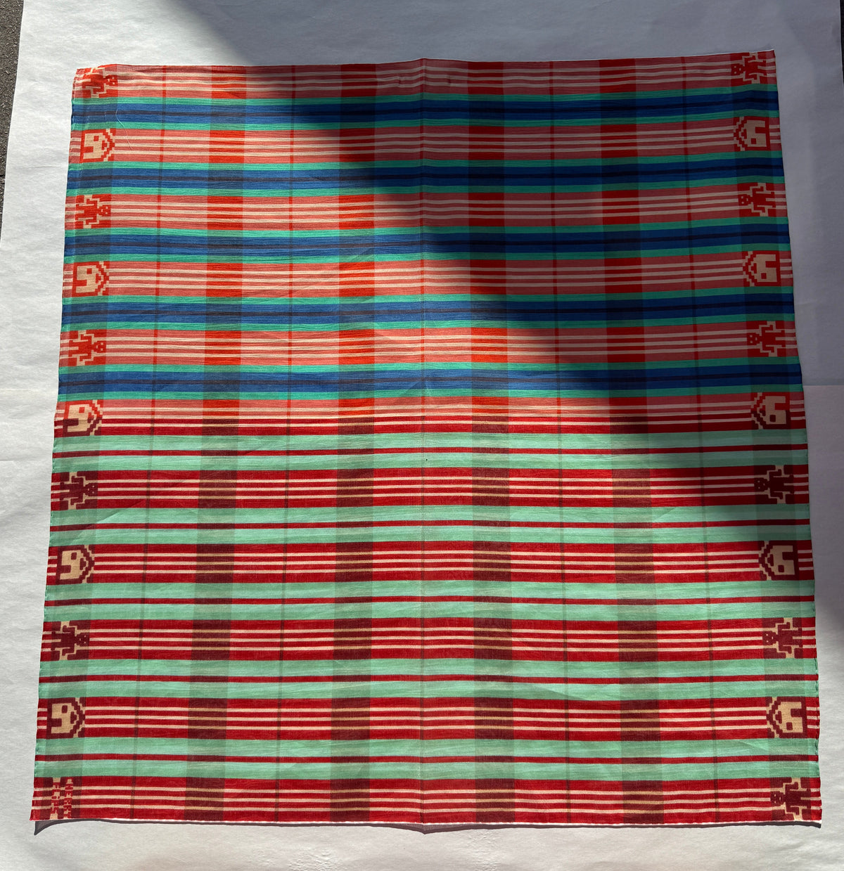 CHERRY FLIPS HOUSE CHECK SCARF CANTINA