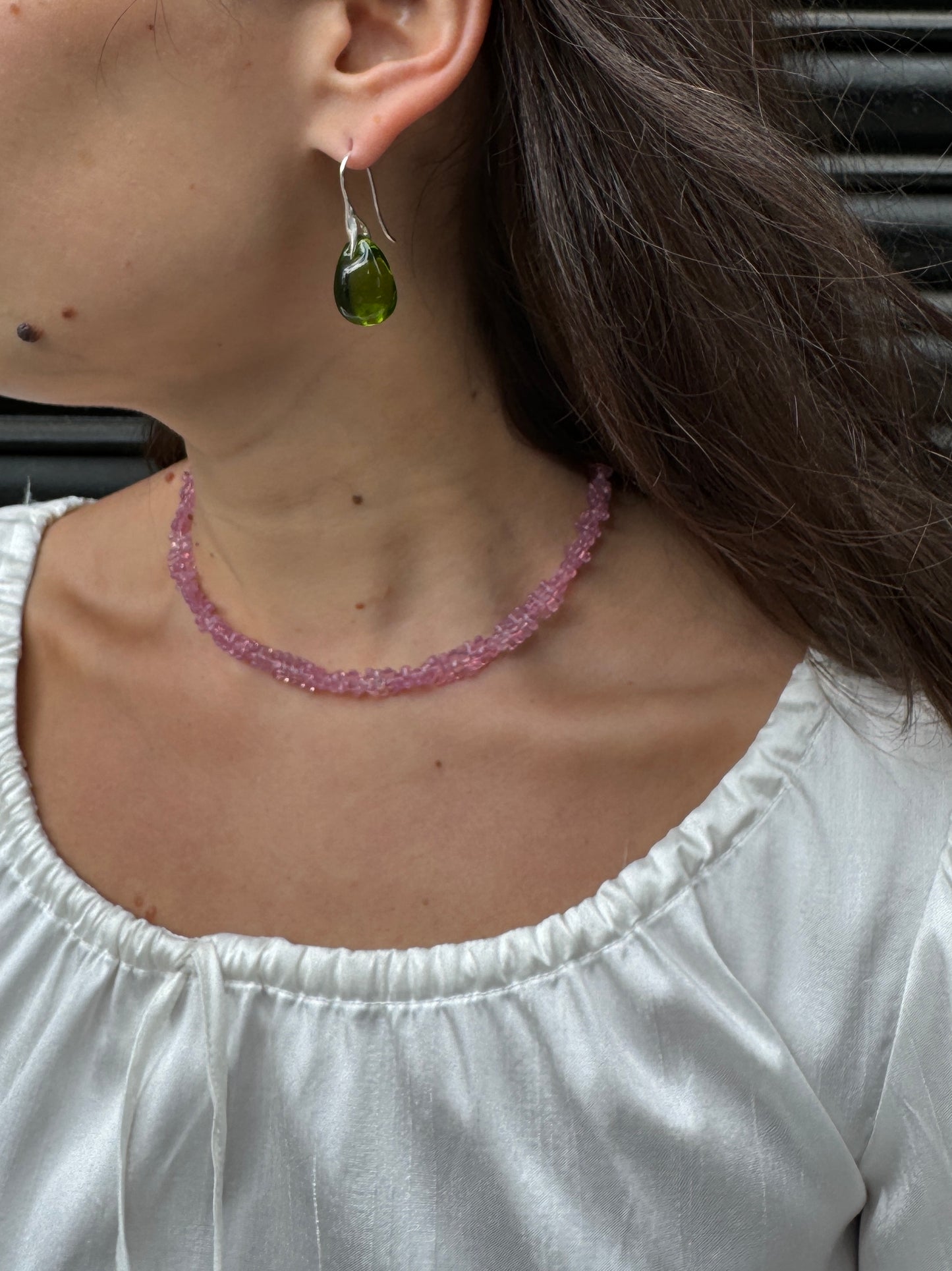 SISI JOIA CORI NECKLACE PINK