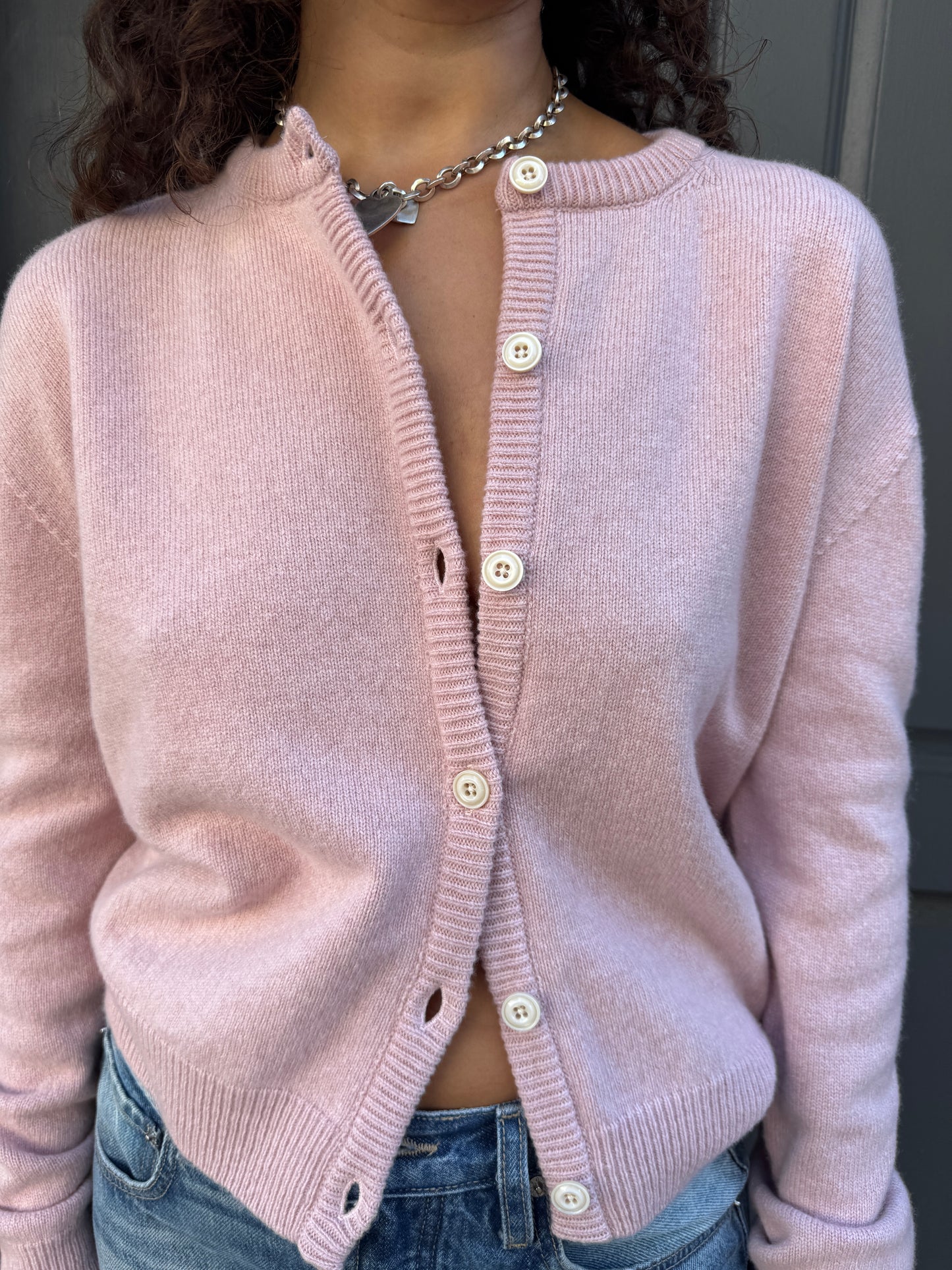 THE GATHER - PINK POPPY CARDIGAN