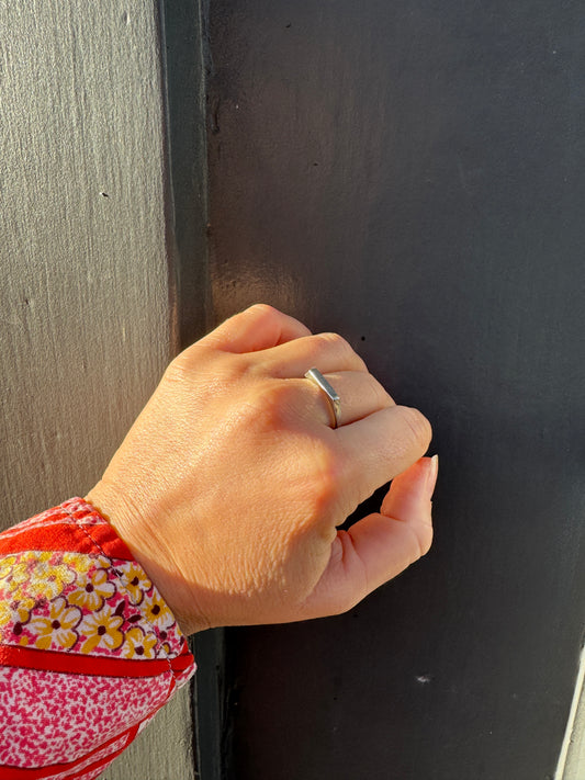 SACROSANCT SIMPLE STACKER RING