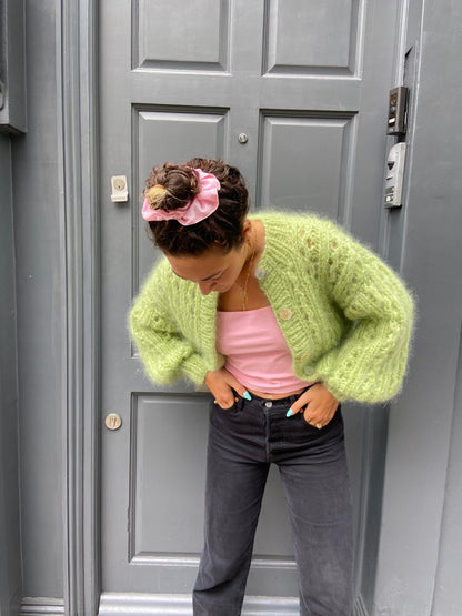 ROSEKUMO PISTACHIO CARDIGAN