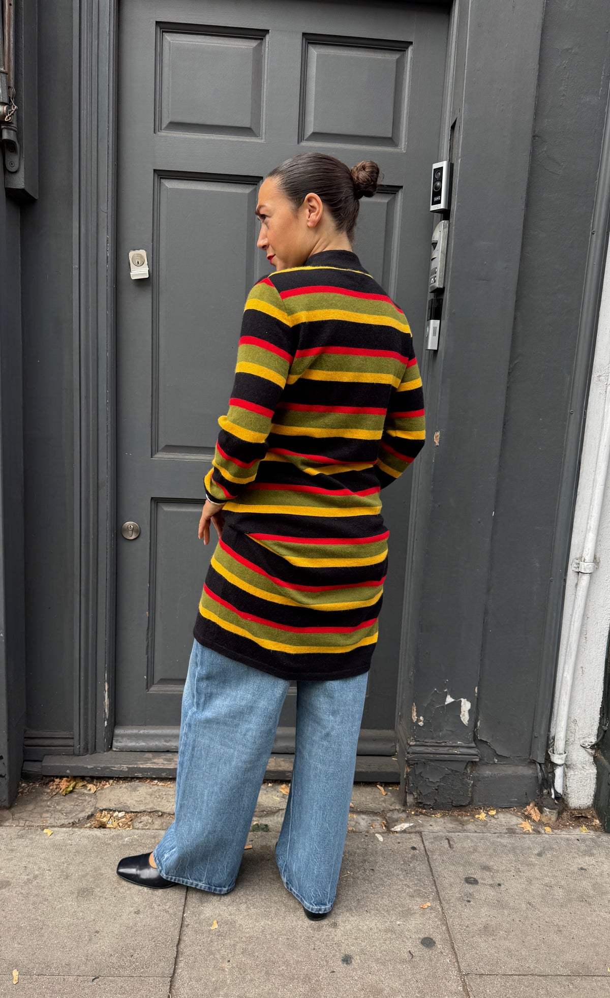 SK VINTAGE STRIPE DRESS