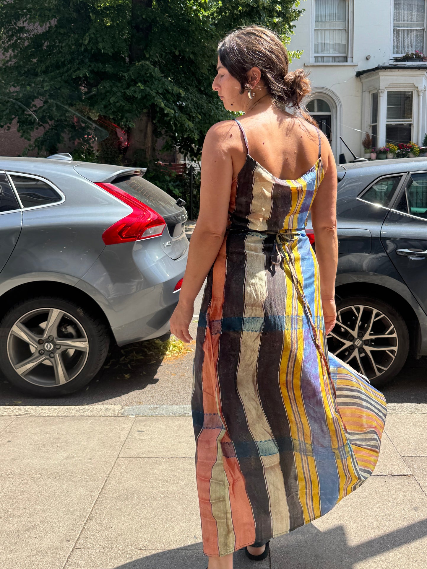 MOUZAHRES - ZOSMA WRAP DRESS