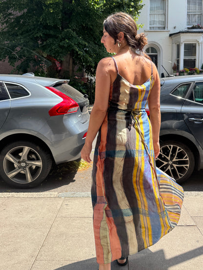 MOUZAHRES - ZOSMA WRAP DRESS