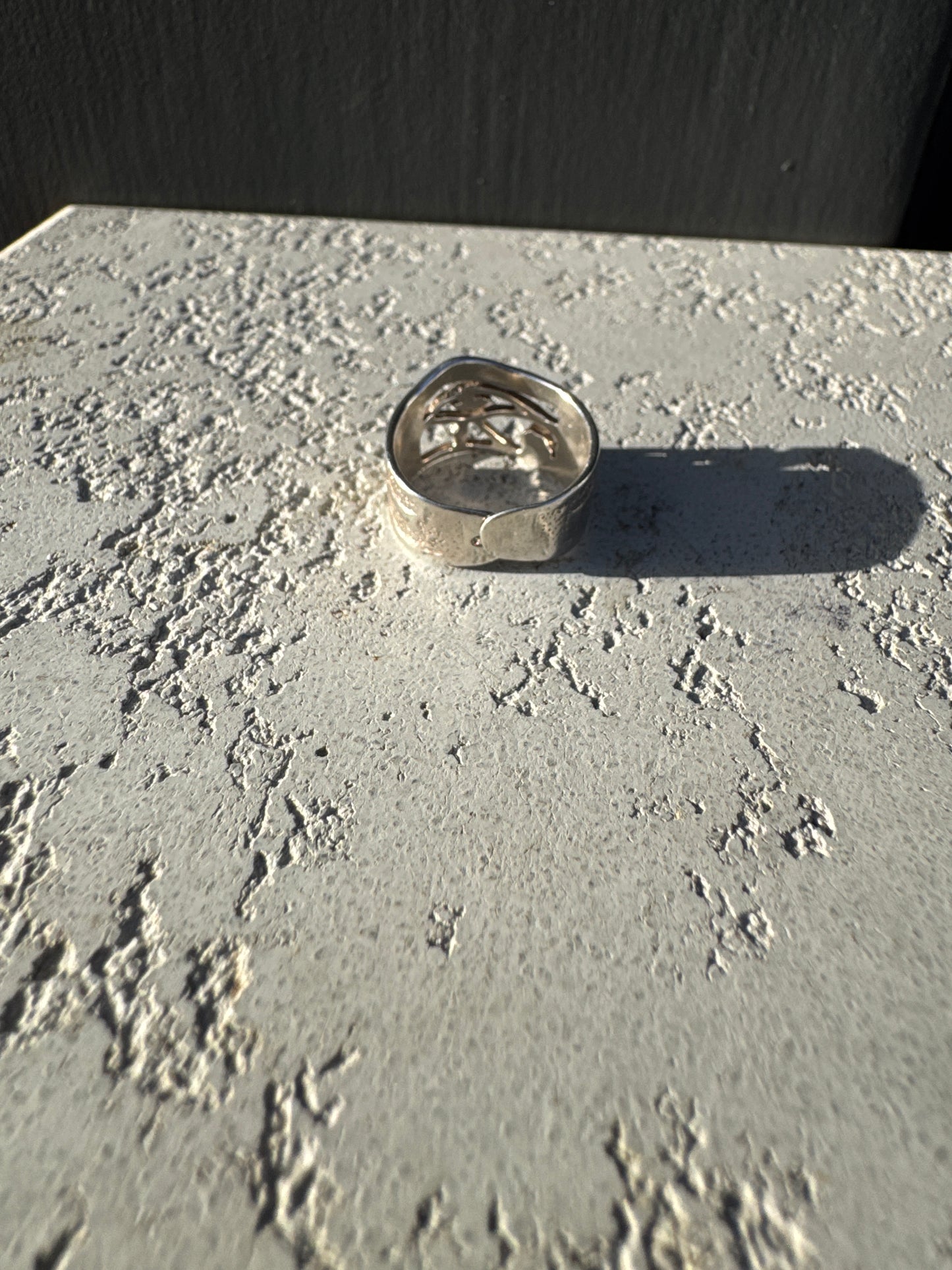 SACROSANCT EVIL EYE ADJUSTABLE RING