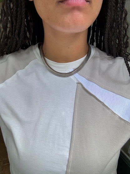 SANCROSANCT 925 SILVER THICK SNAKE CHAIN